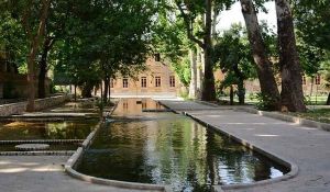 Restoration of the entrance to the historical and cultural complex of Golestan Garden, Khorramabad